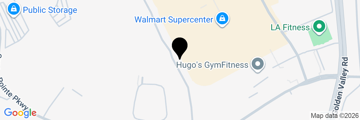 Map showing facility locations